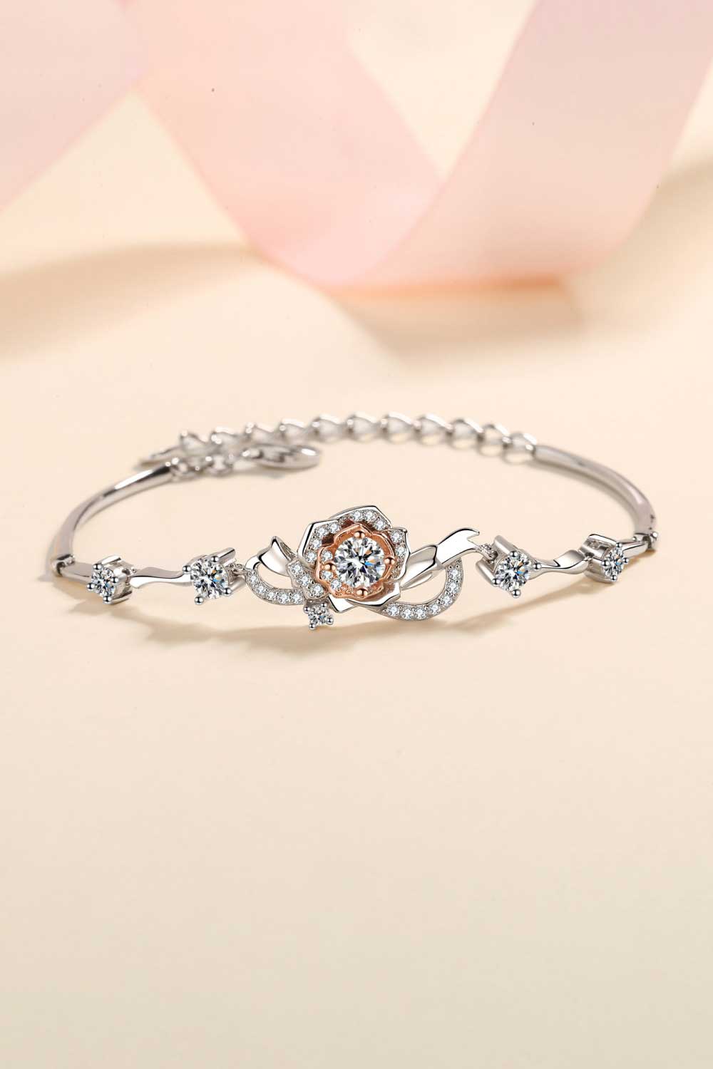 *APP EXCLUSIVE* 925 Sterling Silver Moissanite Bracelet