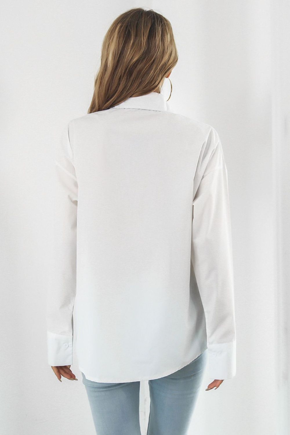 *APP EXCLUSIVE* Dropped Shoulder Longline Shirt