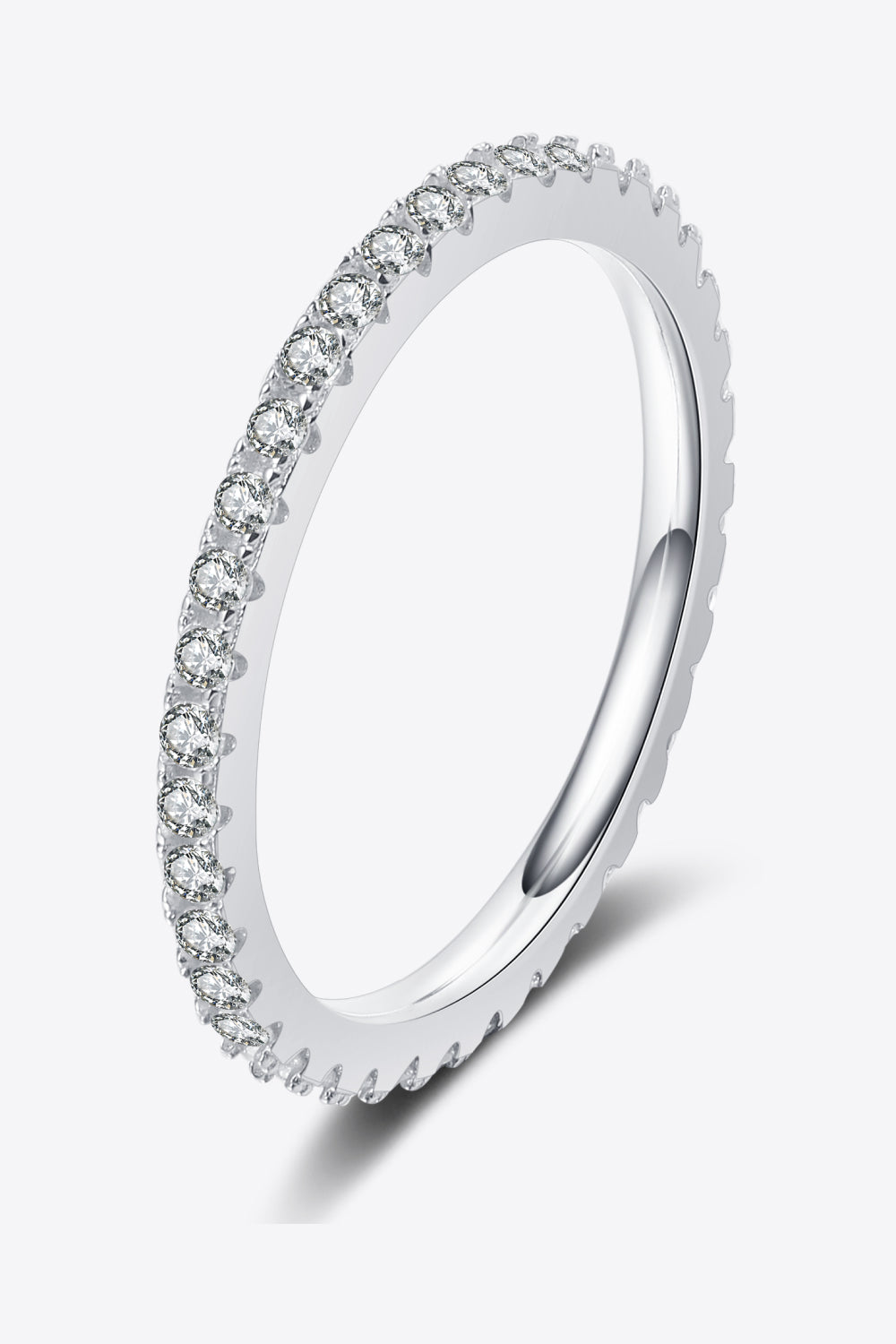 *APP EXCLUSIVE* Curious Time 925 Sterling Silver Moissanite Ring