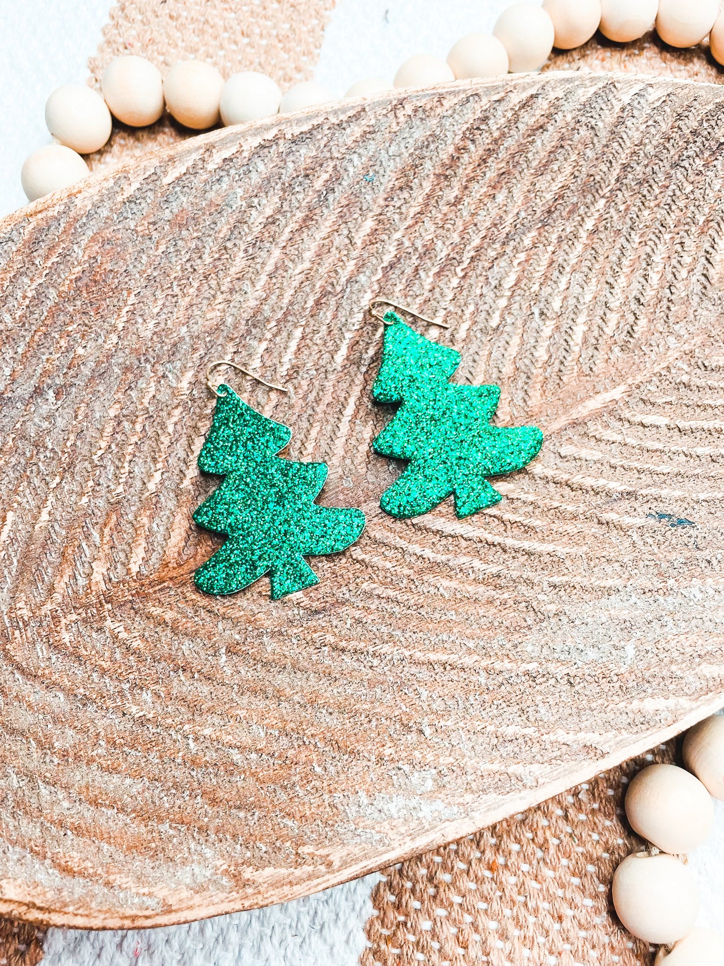 Christmas Tree Sparkle Earrings