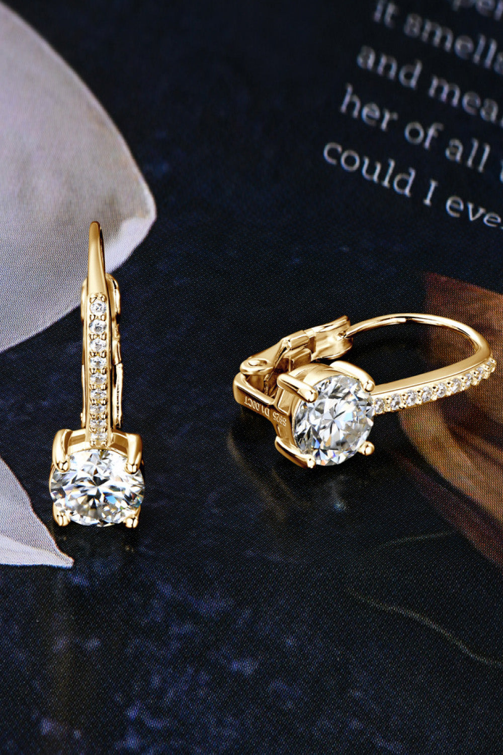 * APP EXCLUSIVE* 2 Carat Moissanite 925 Sterling Silver Earrings
