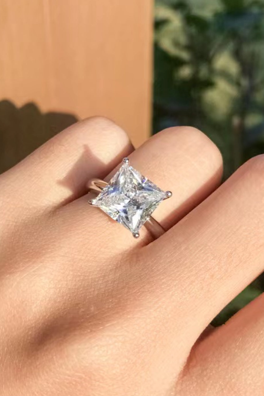 *APP EXCLUSIVE* 5 Carat Moissanite Solitaire Ring