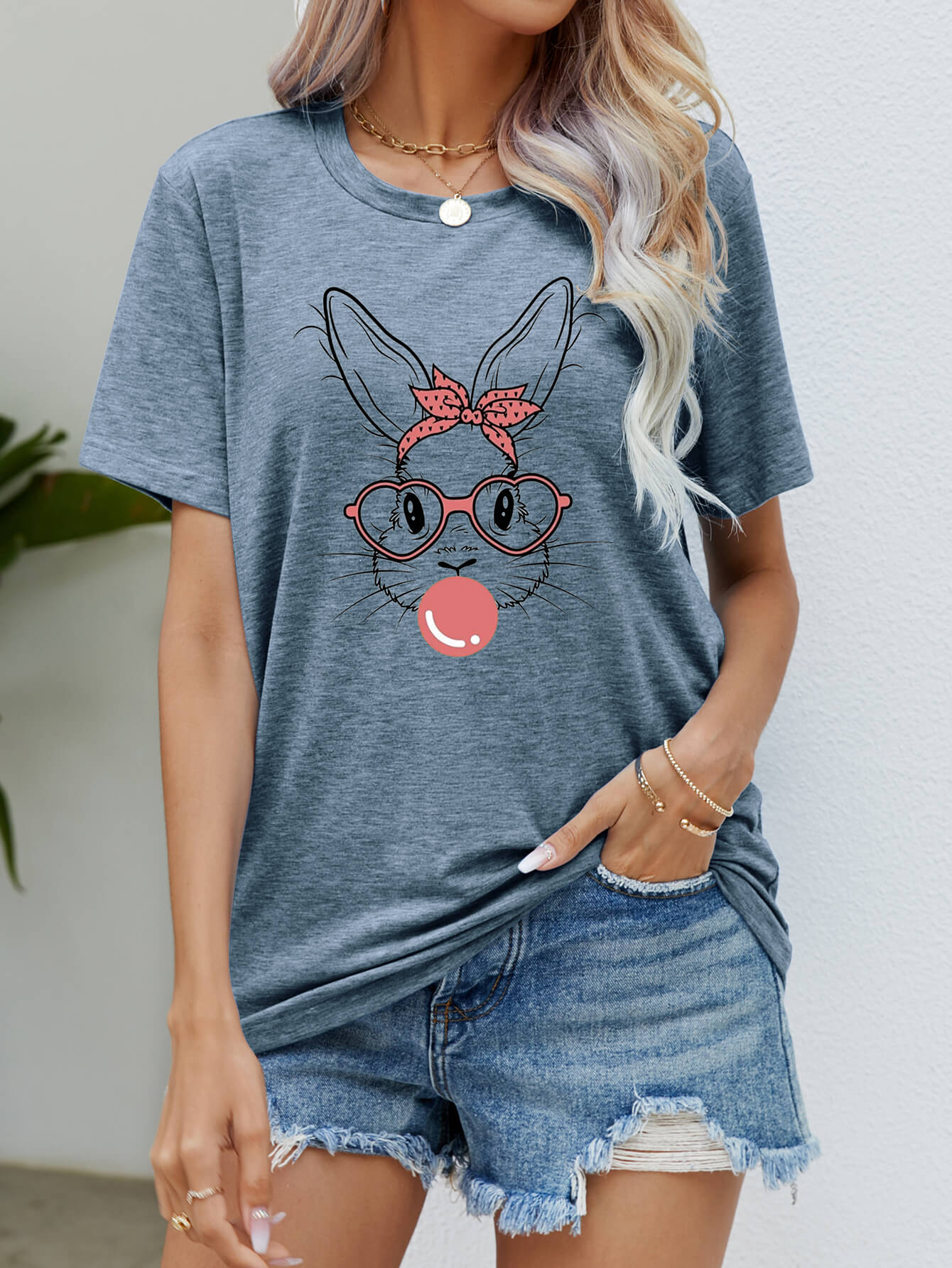 *APP EXCLUSIVE* Easter Bunny Bubblegum Tee