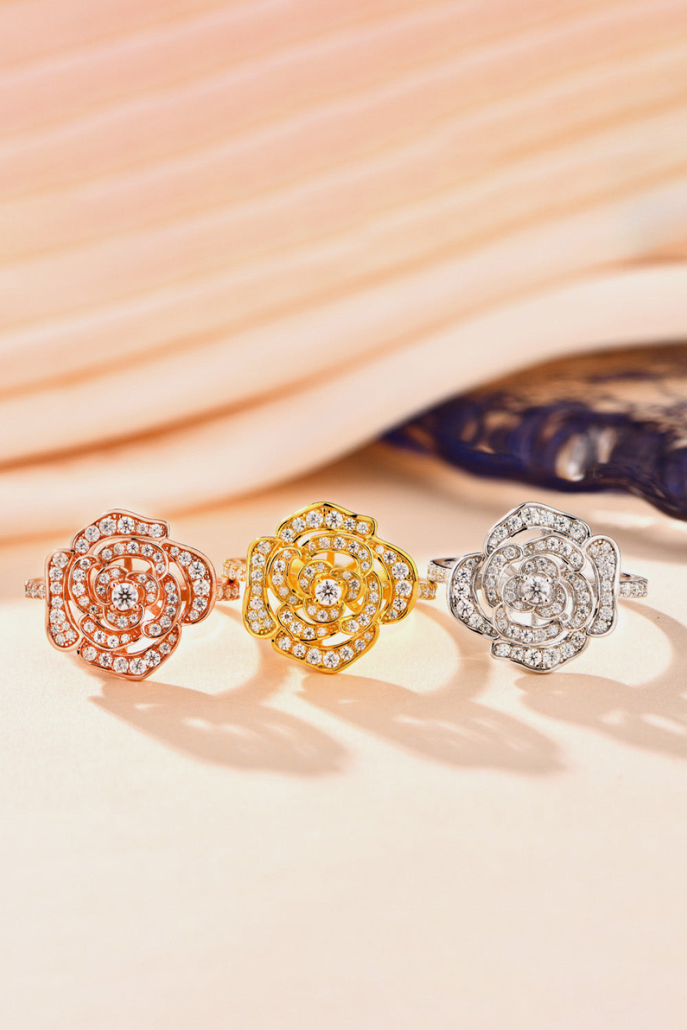 *APP EXCLUSIVE* 3.4 Carat Moissanite Flower Shape Ring