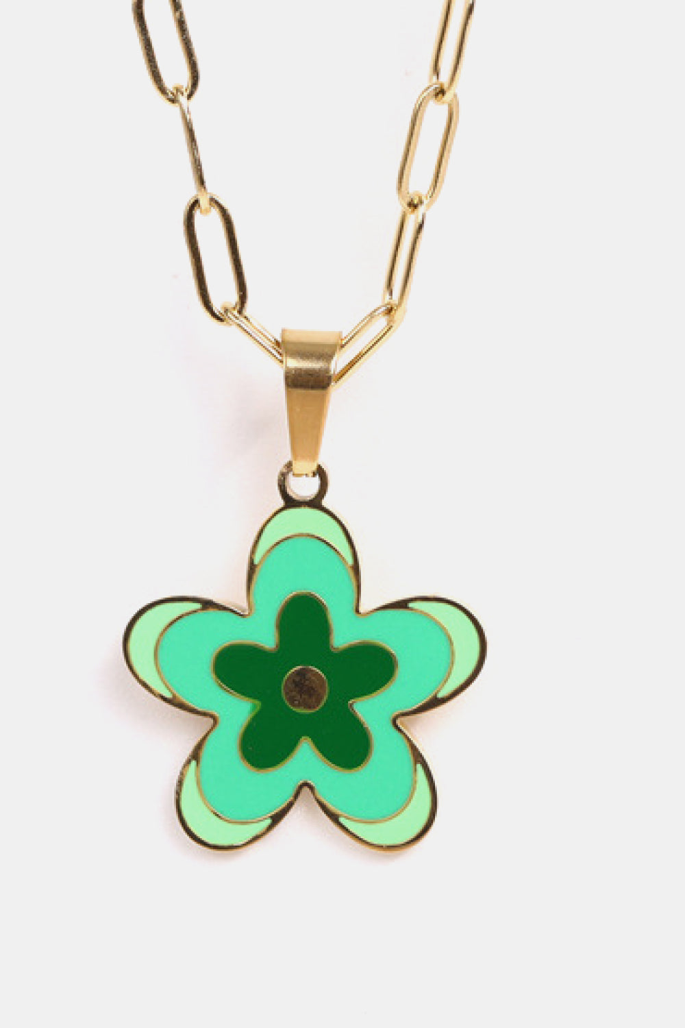 *APP EXCLUSIVE* Flower Stainless Steel Necklace