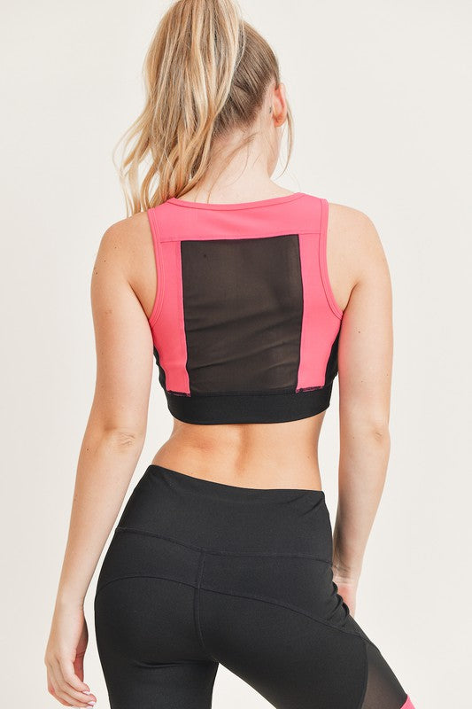 Coral Workout Outfit