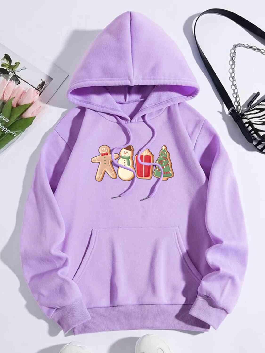 *APP EXCLUSIVE* Christmas Cookie Hoodie with Pocket
