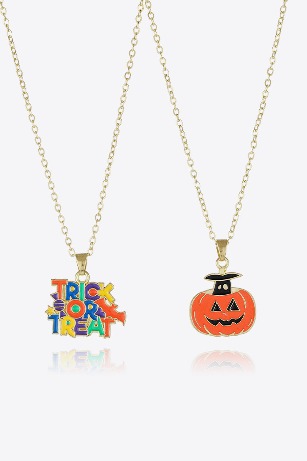 *APP EXCLUSIVE* Two-Piece Halloween Necklace Set