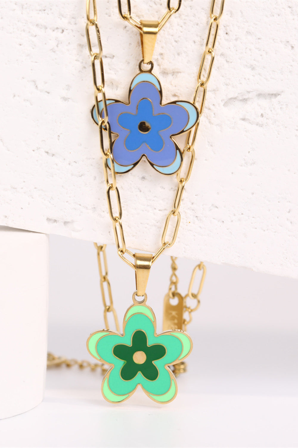 *APP EXCLUSIVE* Flower Stainless Steel Necklace