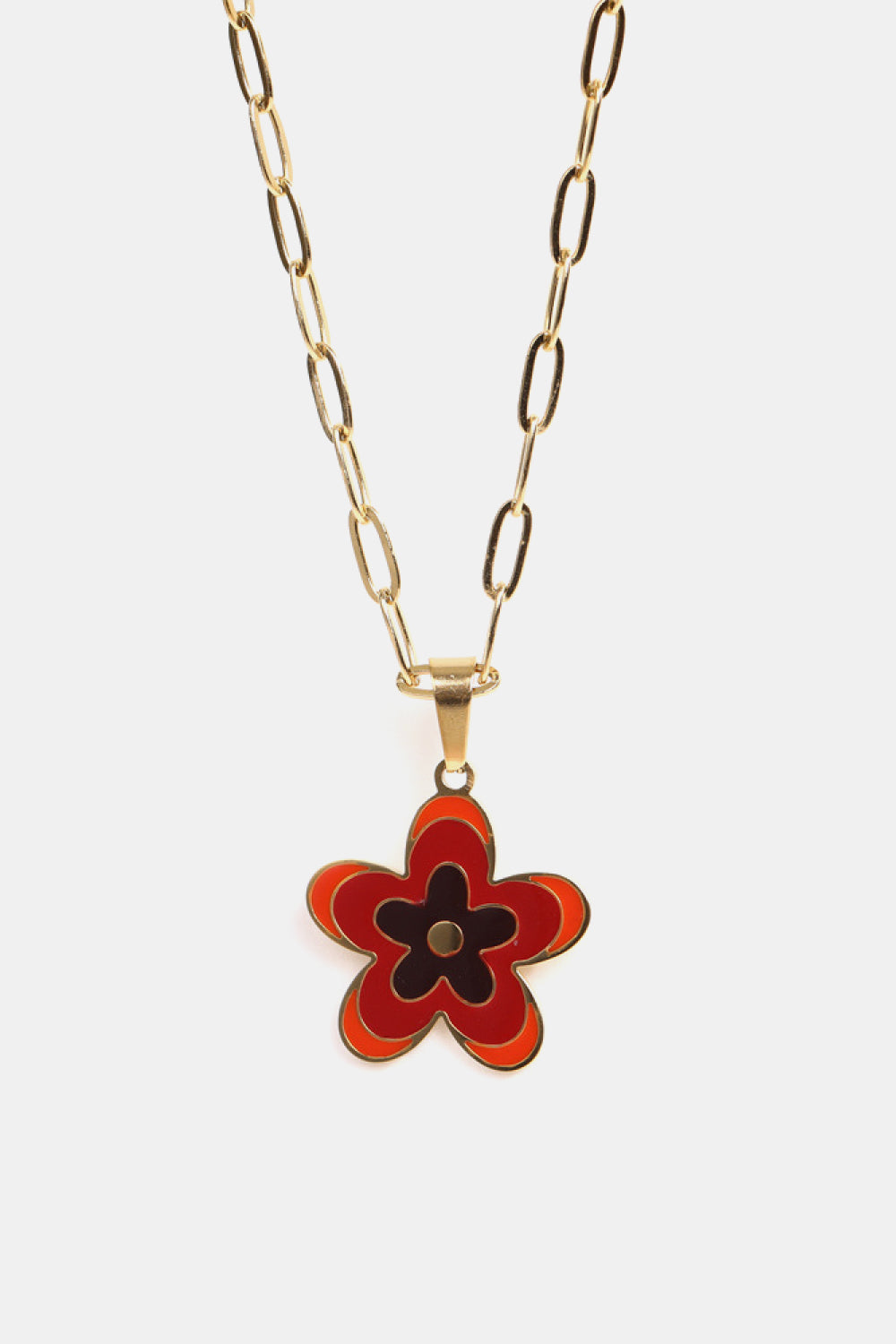 *APP EXCLUSIVE* Flower Stainless Steel Necklace