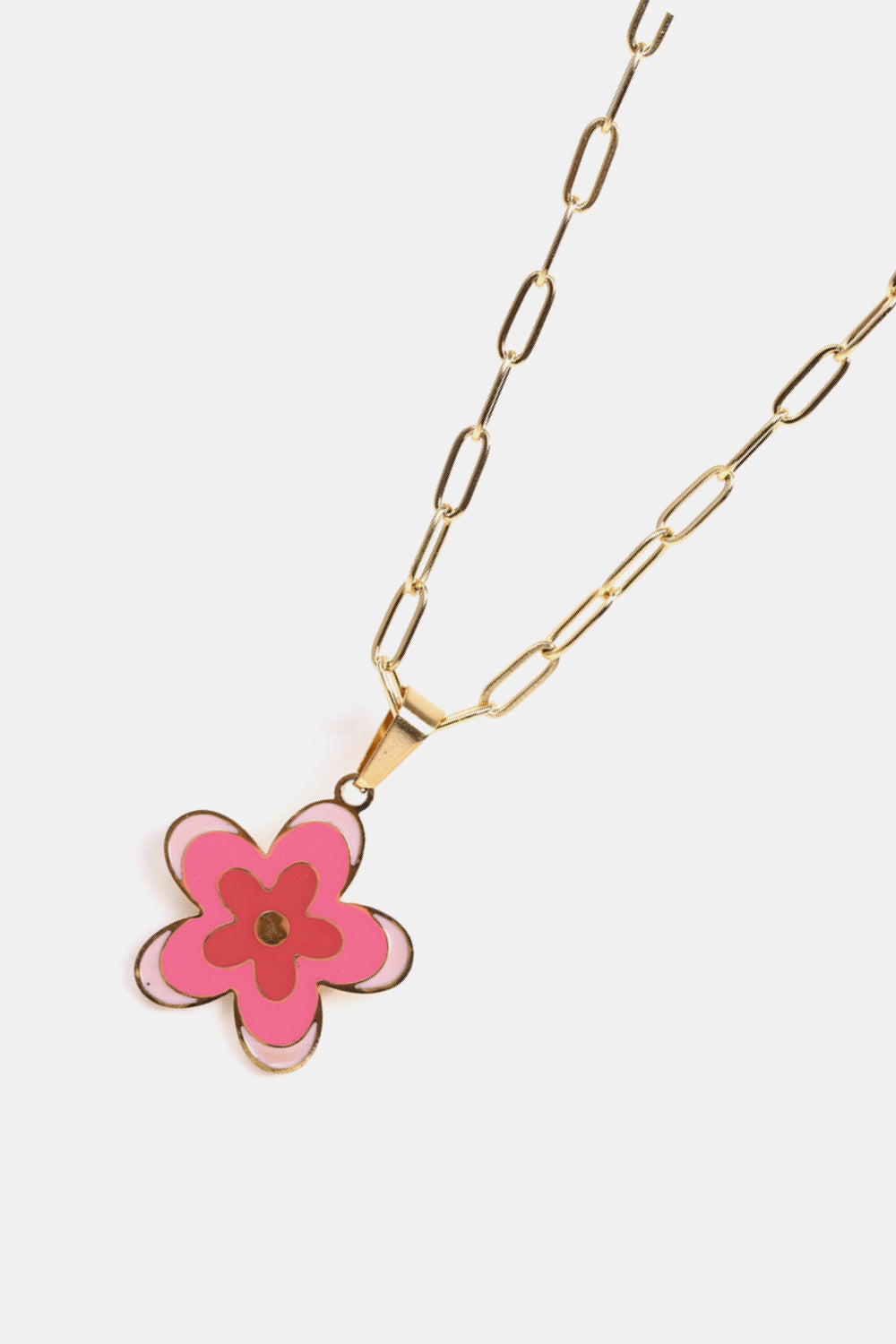 *APP EXCLUSIVE* Flower Stainless Steel Necklace