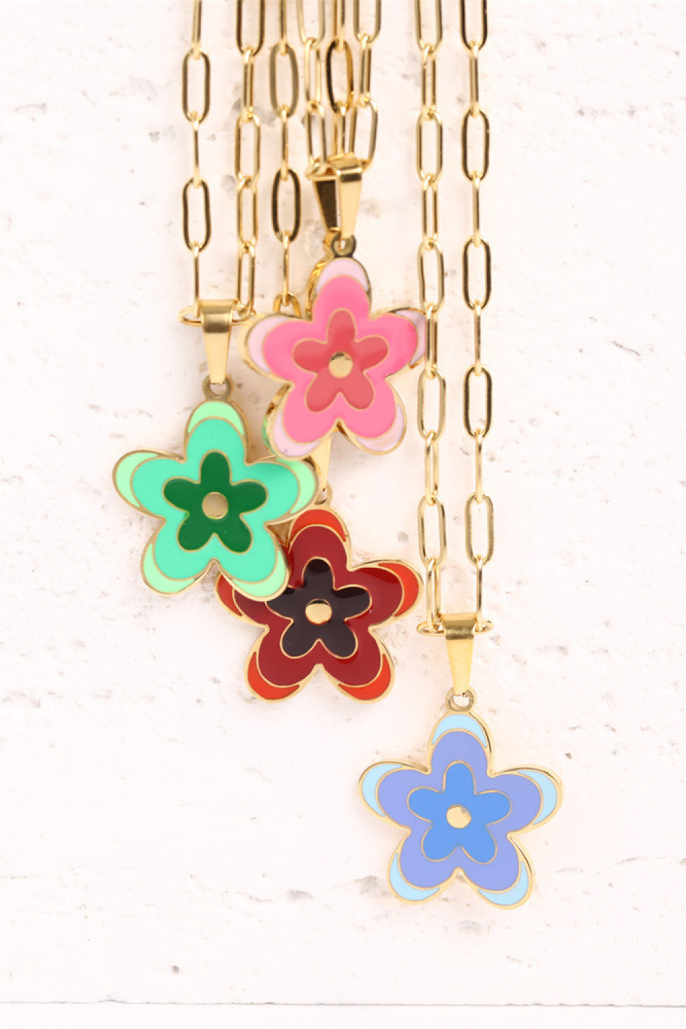 *APP EXCLUSIVE* Flower Stainless Steel Necklace