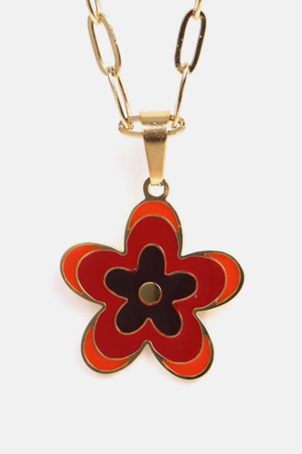 *APP EXCLUSIVE* Flower Stainless Steel Necklace