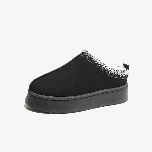 Faux Fur Sherpa Slippers