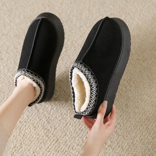 Faux Fur Sherpa Slippers