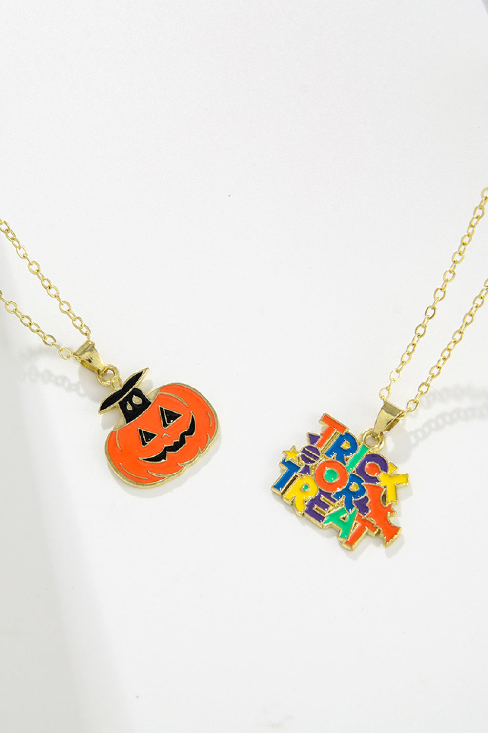 *APP EXCLUSIVE* Two-Piece Halloween Necklace Set