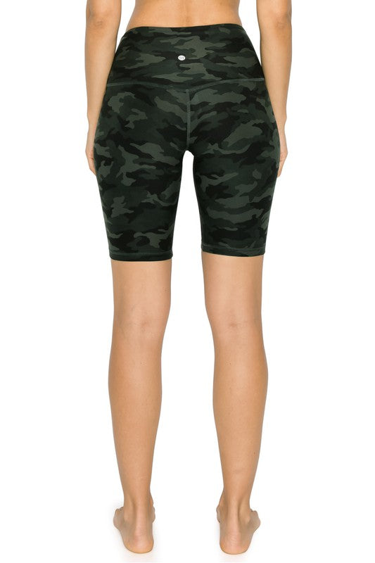 Camo Biker Shorts