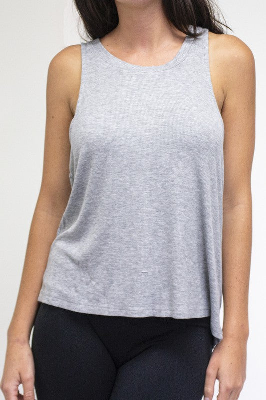 Mini Ribbed Tank