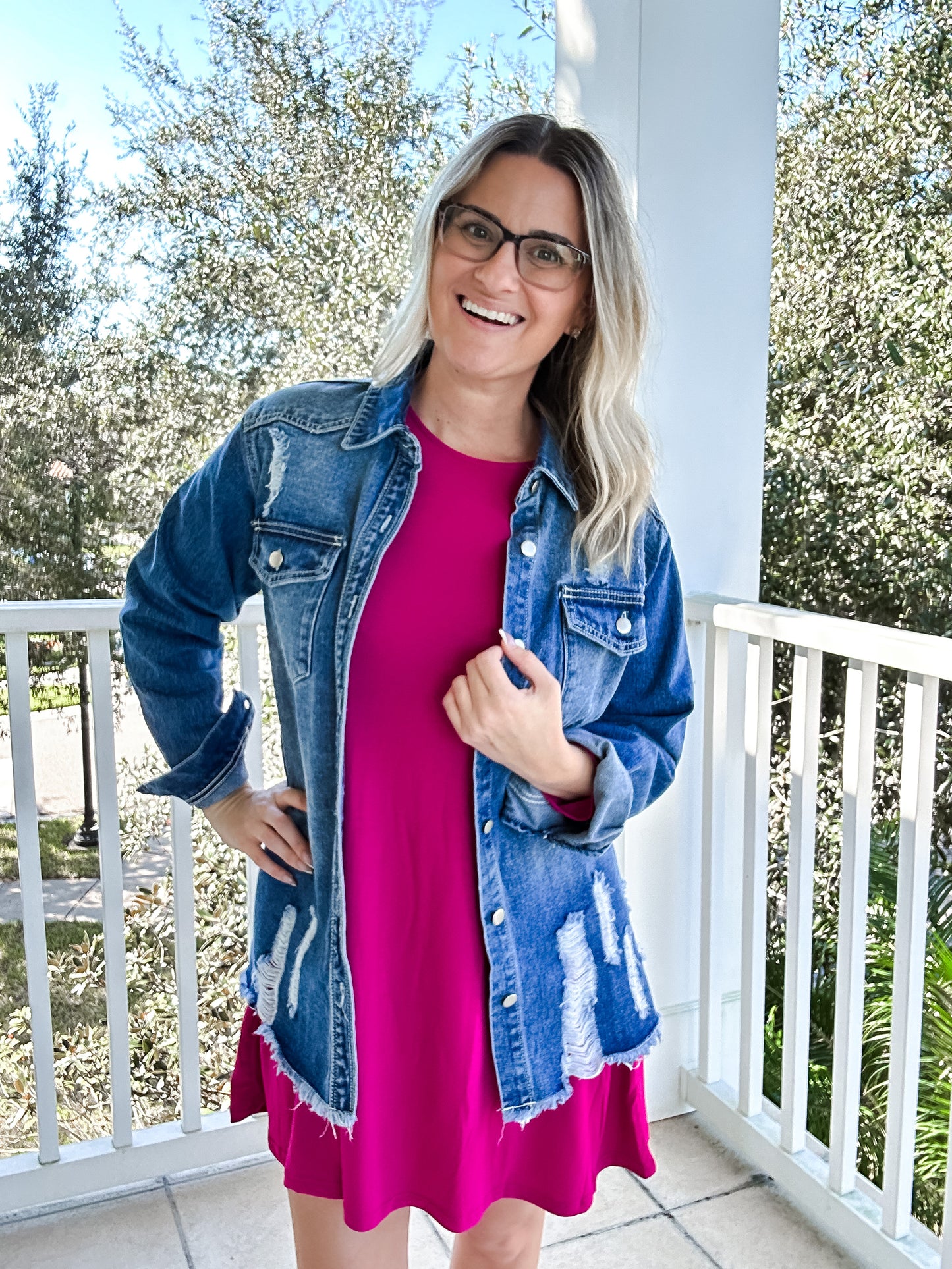 Long Sleeve Dress with Pockets