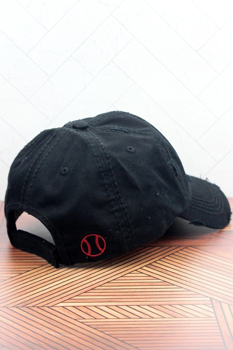 Softball Distressed Hat