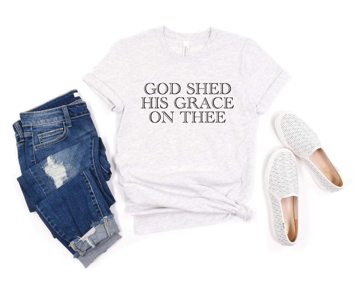 God Shed His Grace On Thee- Color Changing Tee