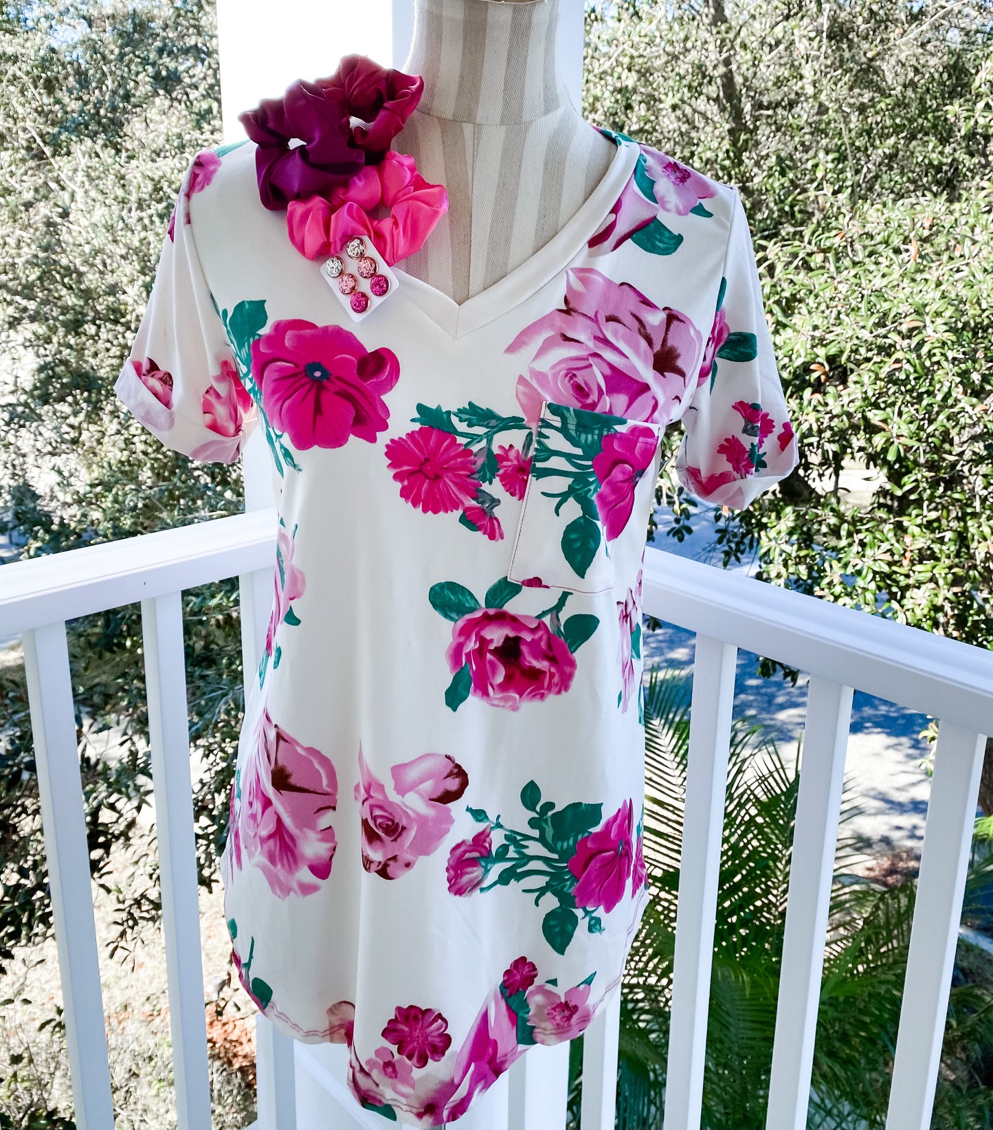 Spring Fling Floral Top