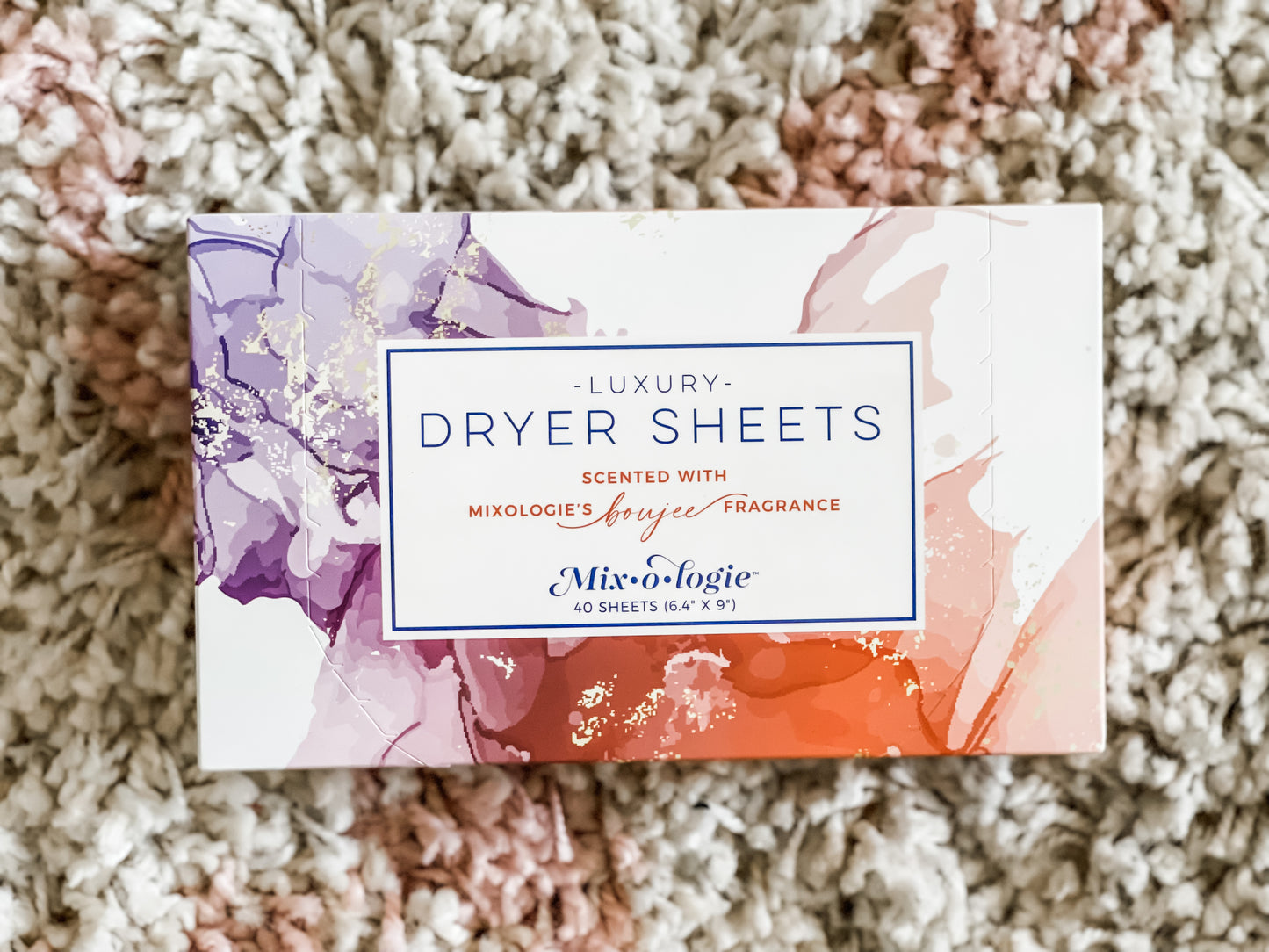 Boujee Laundry Fabric Softner Dryer Sheets