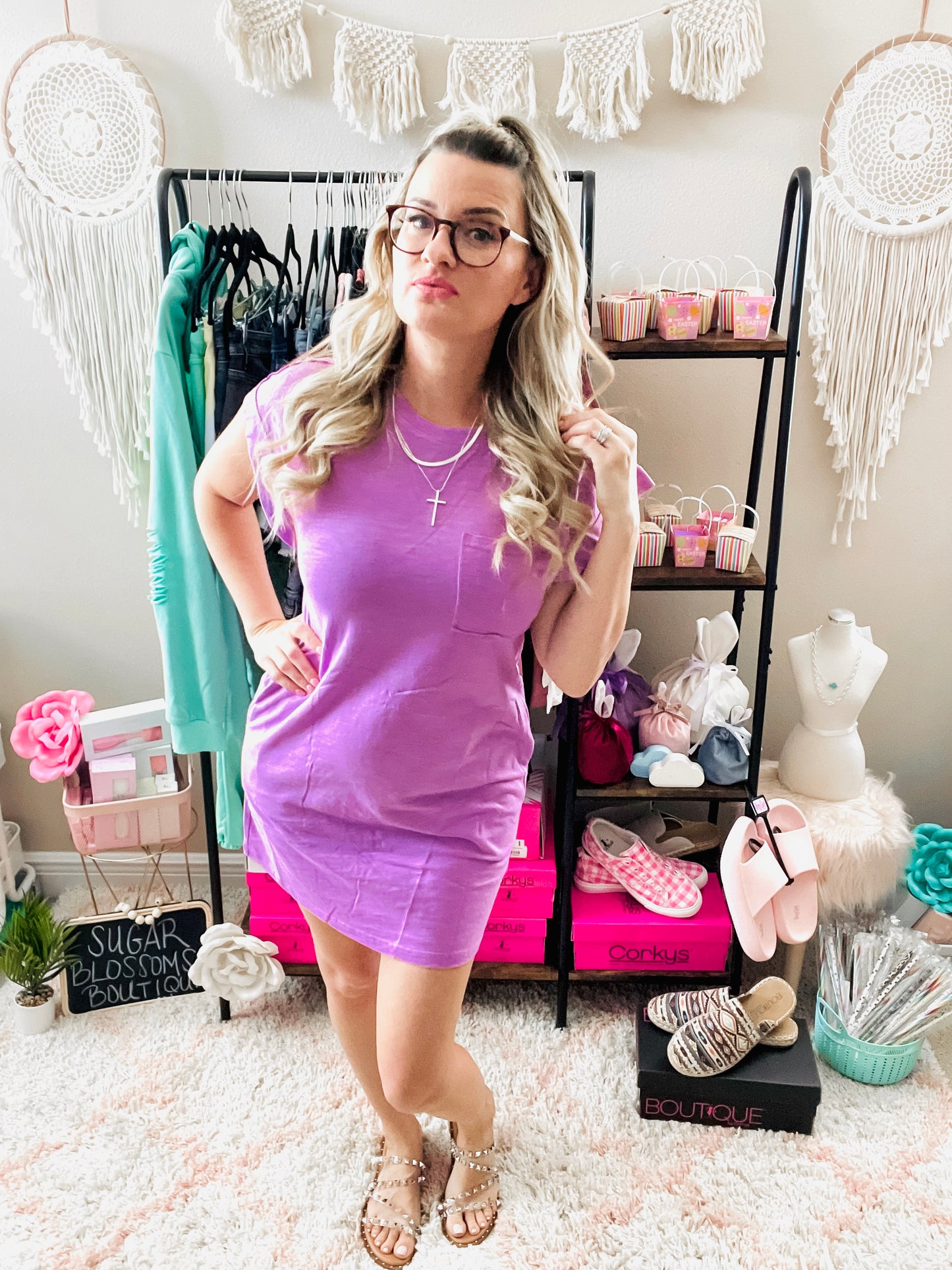 T-Shirt Dress with Pockets