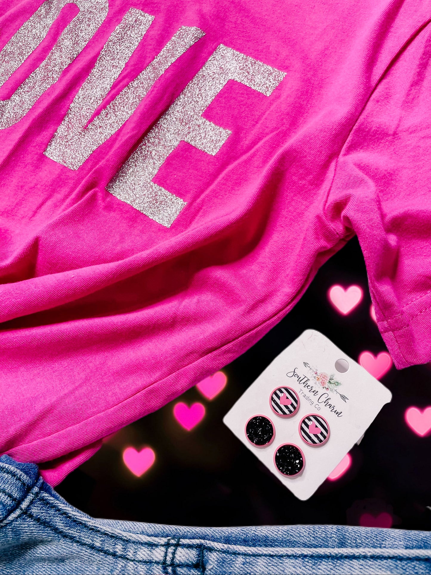LOVE Glitter Tee