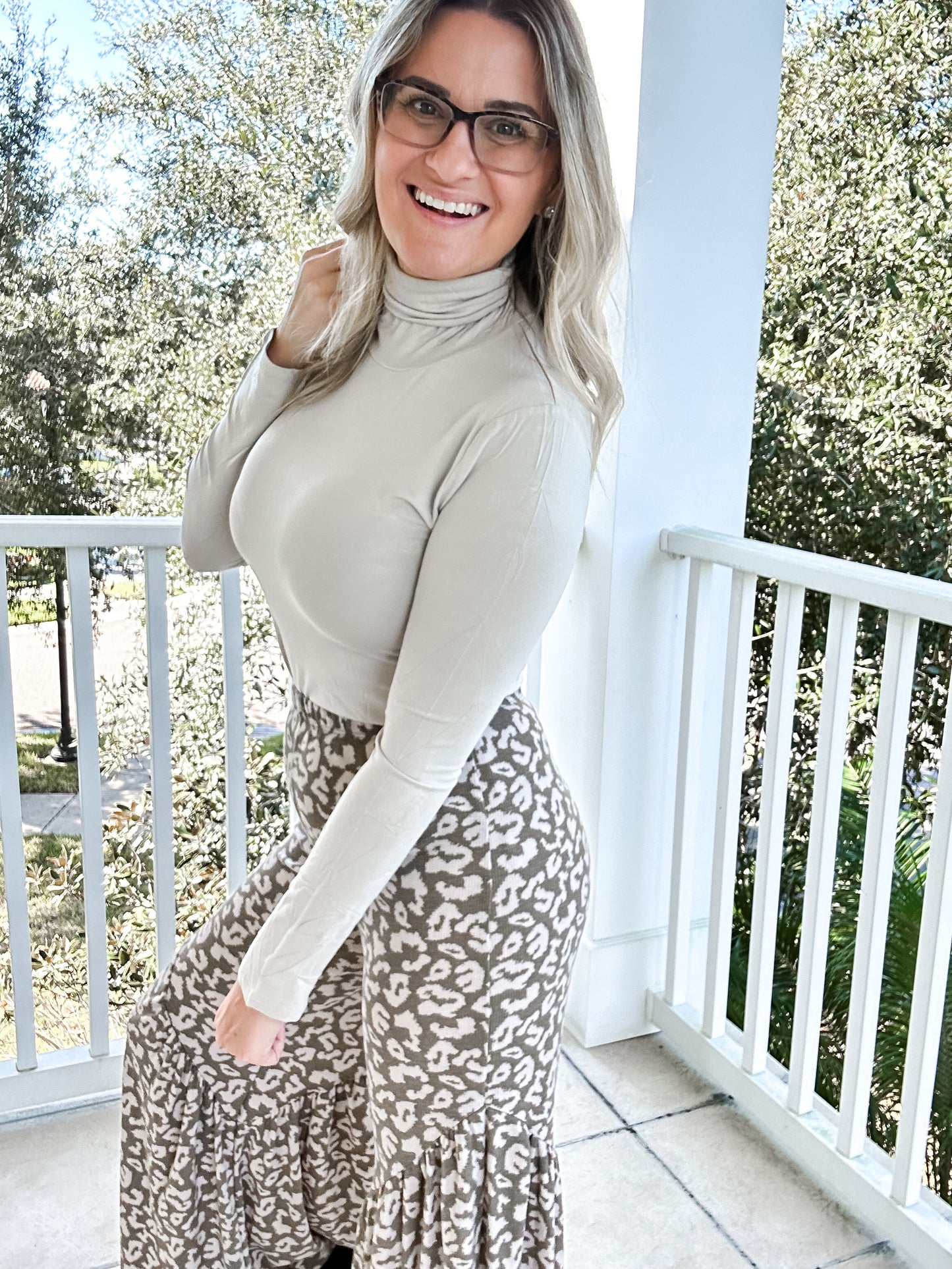 Luxe Rayon Turtleneck Top