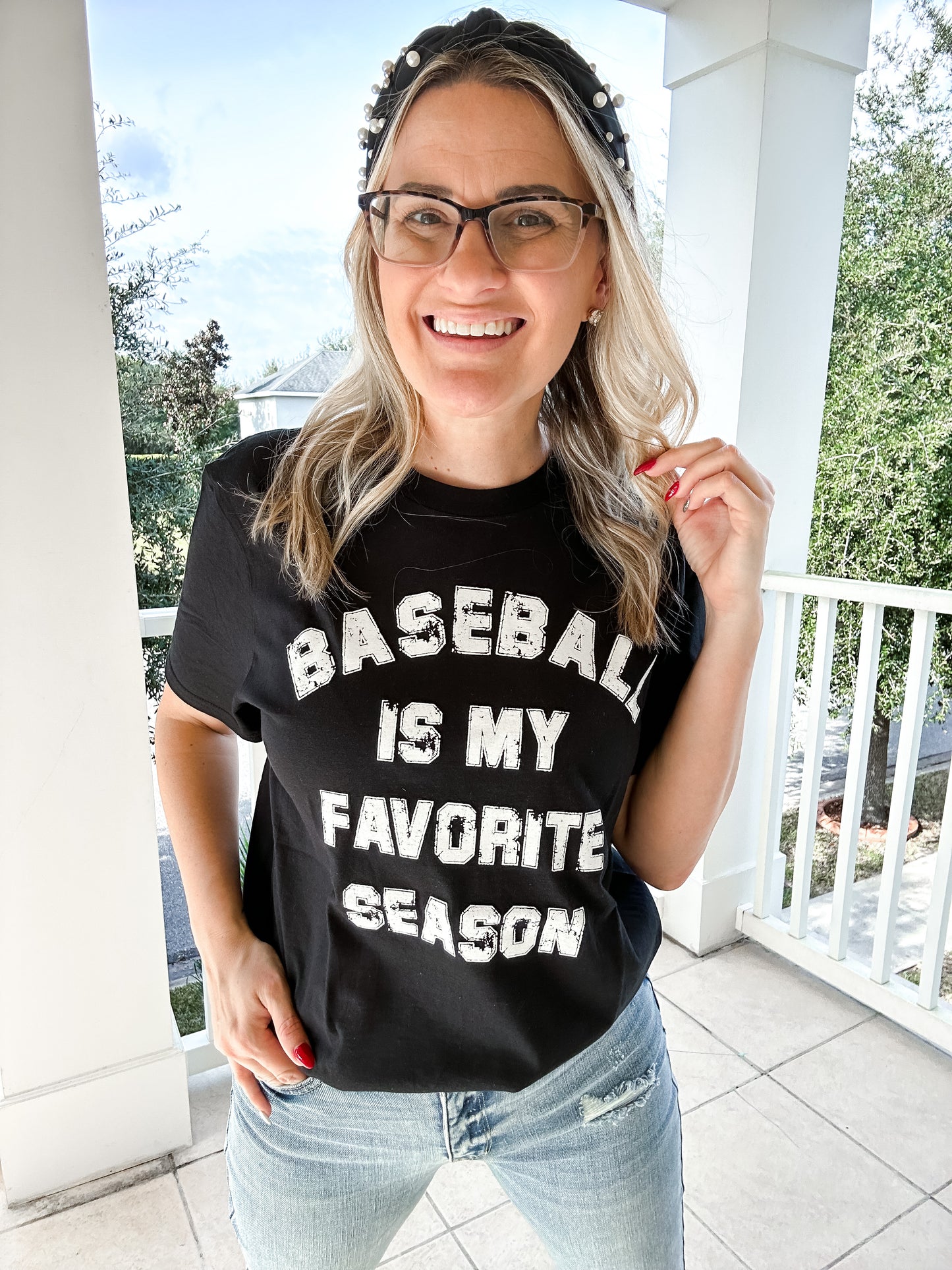Baseball Is My Favorite Season Tee
