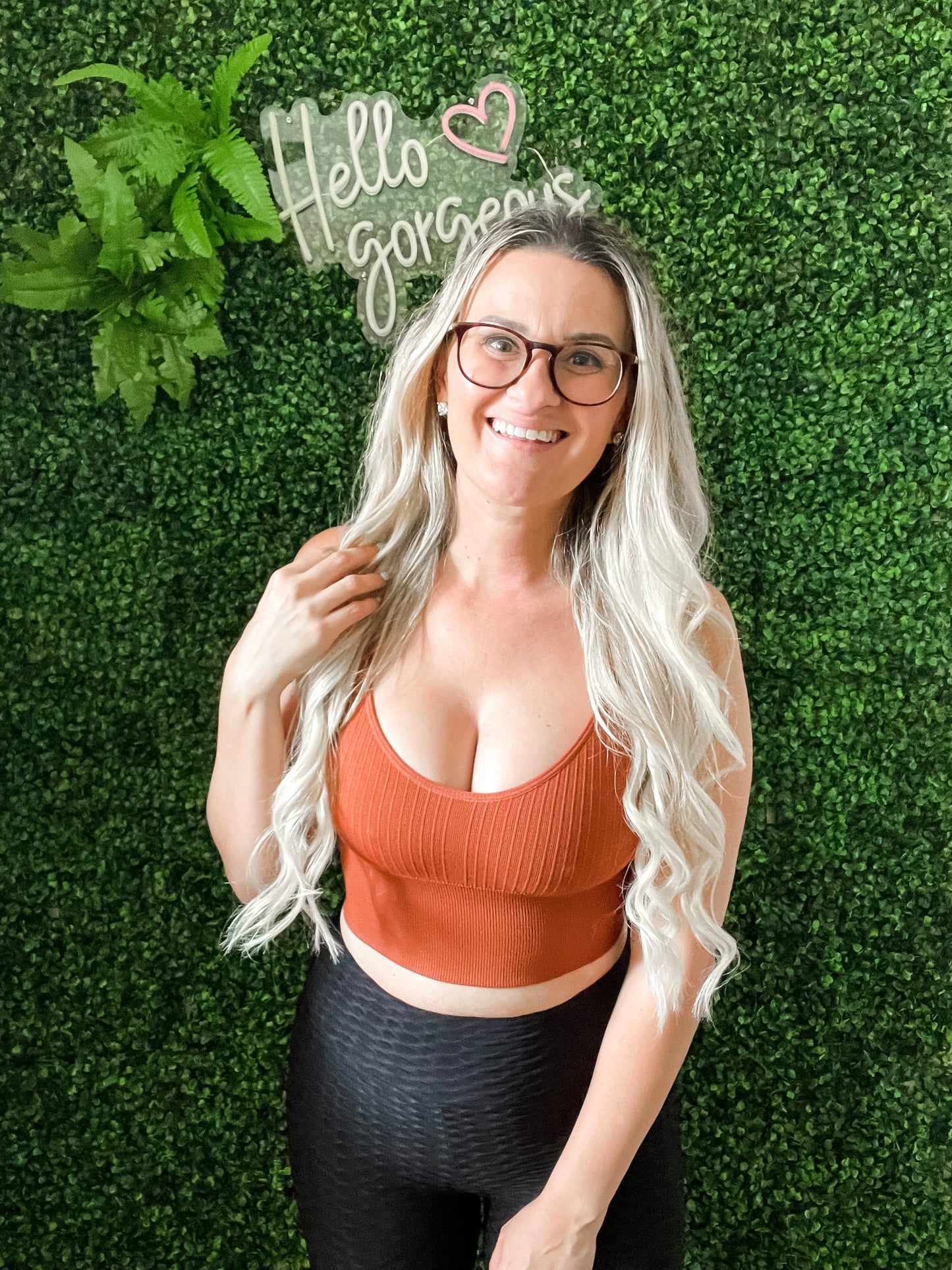 Seamless Strappy Crop Top Bralette