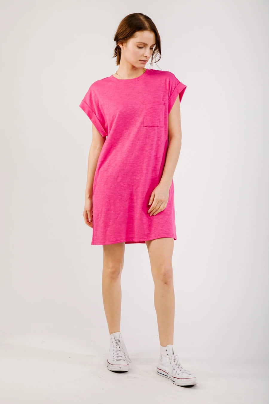 T-Shirt Dress with Pockets