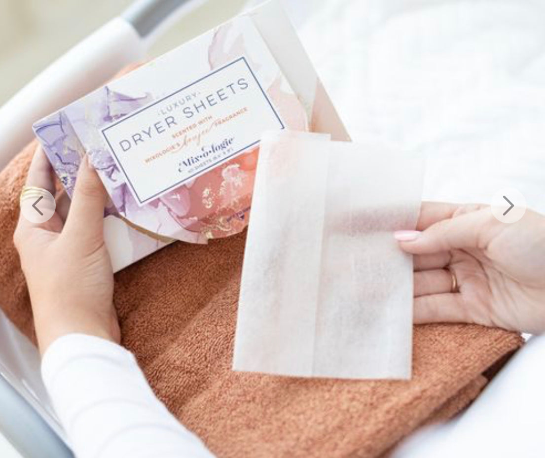 Boujee Laundry Fabric Softner Dryer Sheets