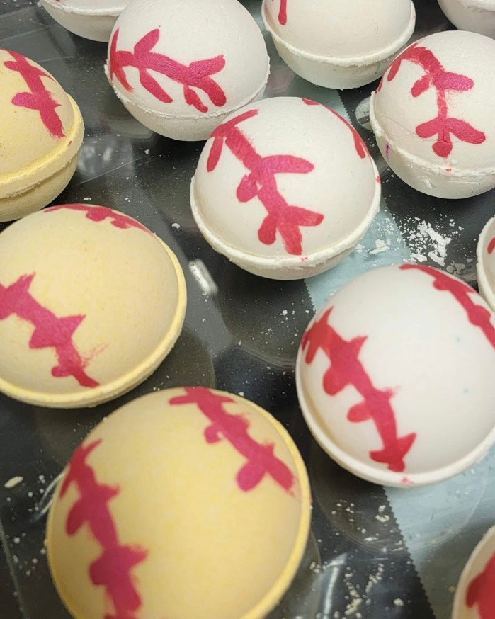 Softball Bath Bombs