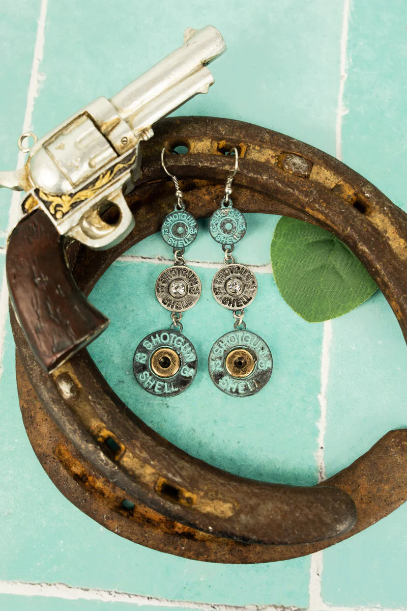 All Fired Up 12 gauge Earrings