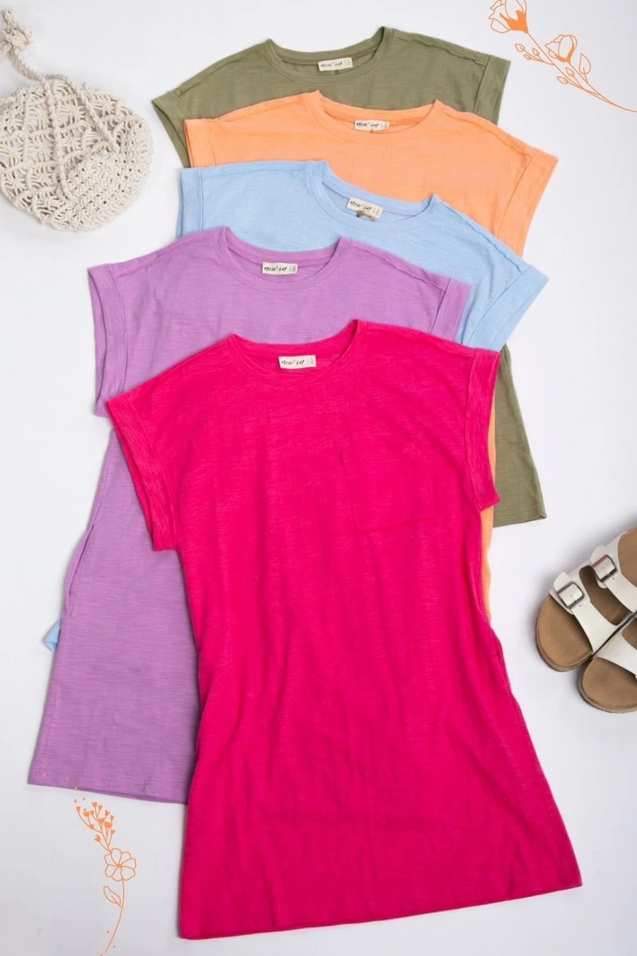 T-Shirt Dress with Pockets