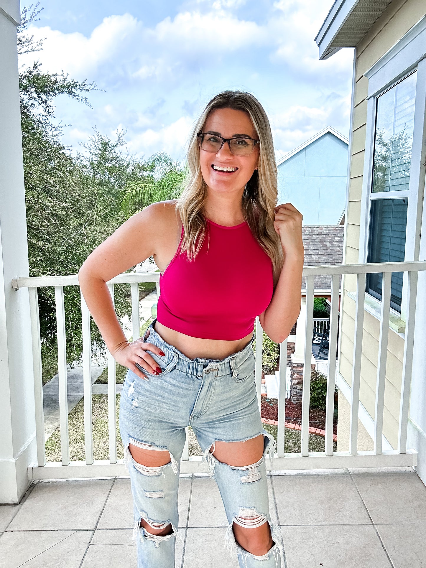 Seamless Crop Top Bralette
