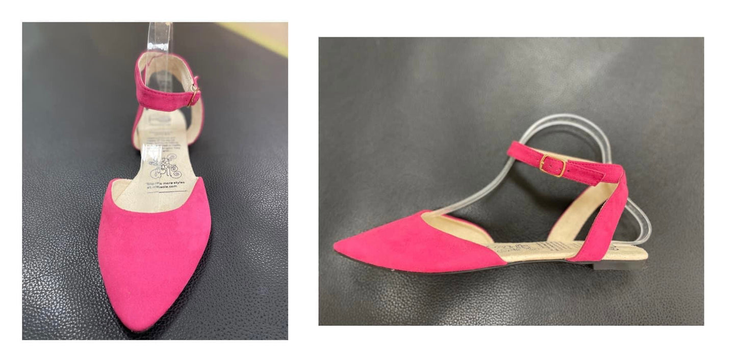 Hot Pink Firefly Roll-A-Sole Sandals