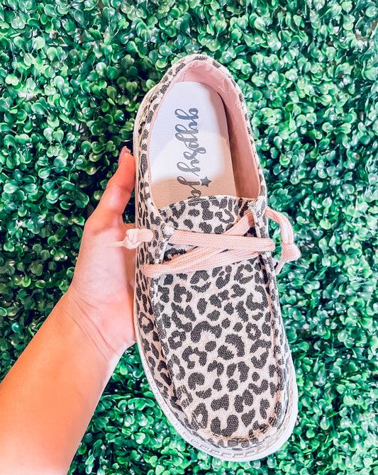 Baby Pink, Cream & Leopard Hey Girls