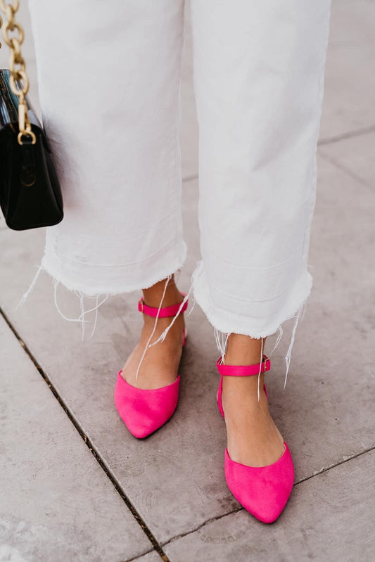 Hot Pink Firefly Roll-A-Sole Sandals