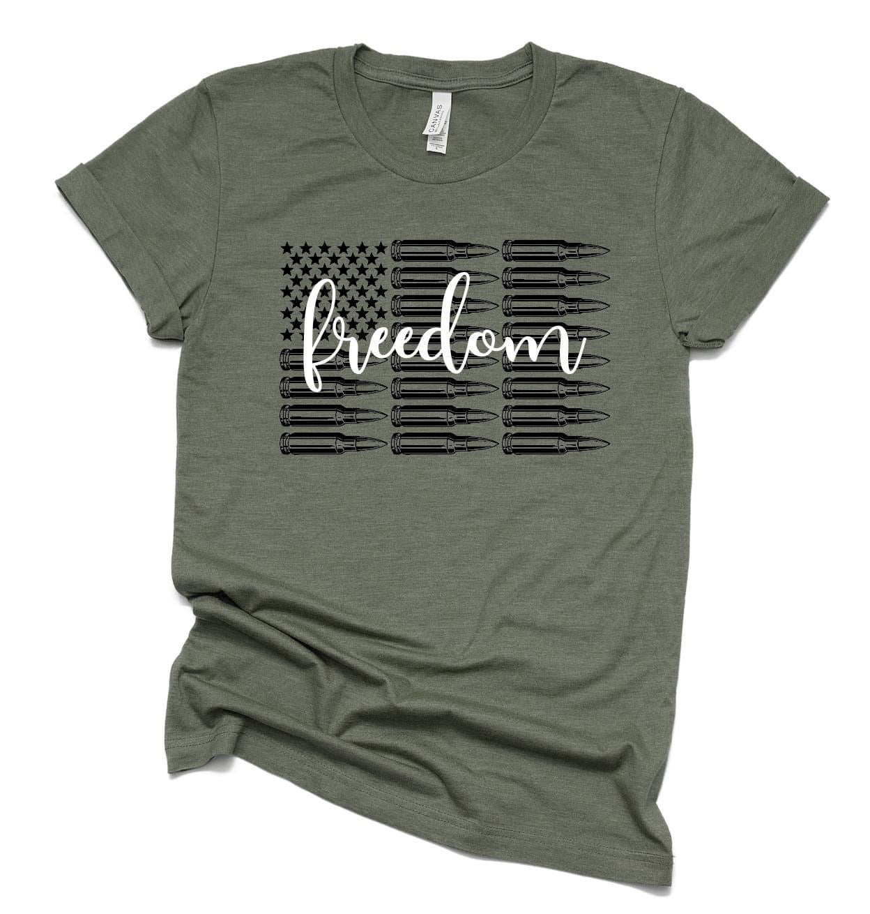 Freedom Bullet Flag Tee
