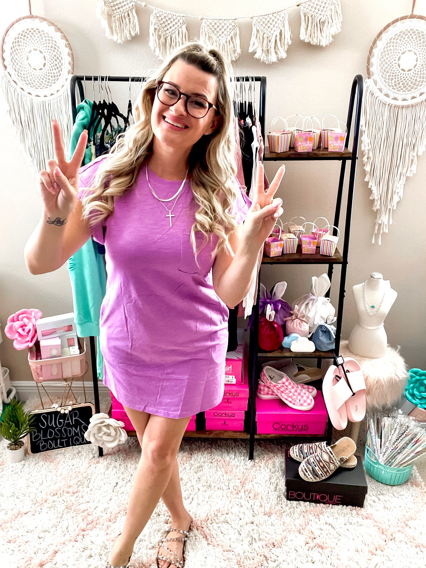 T-Shirt Dress with Pockets