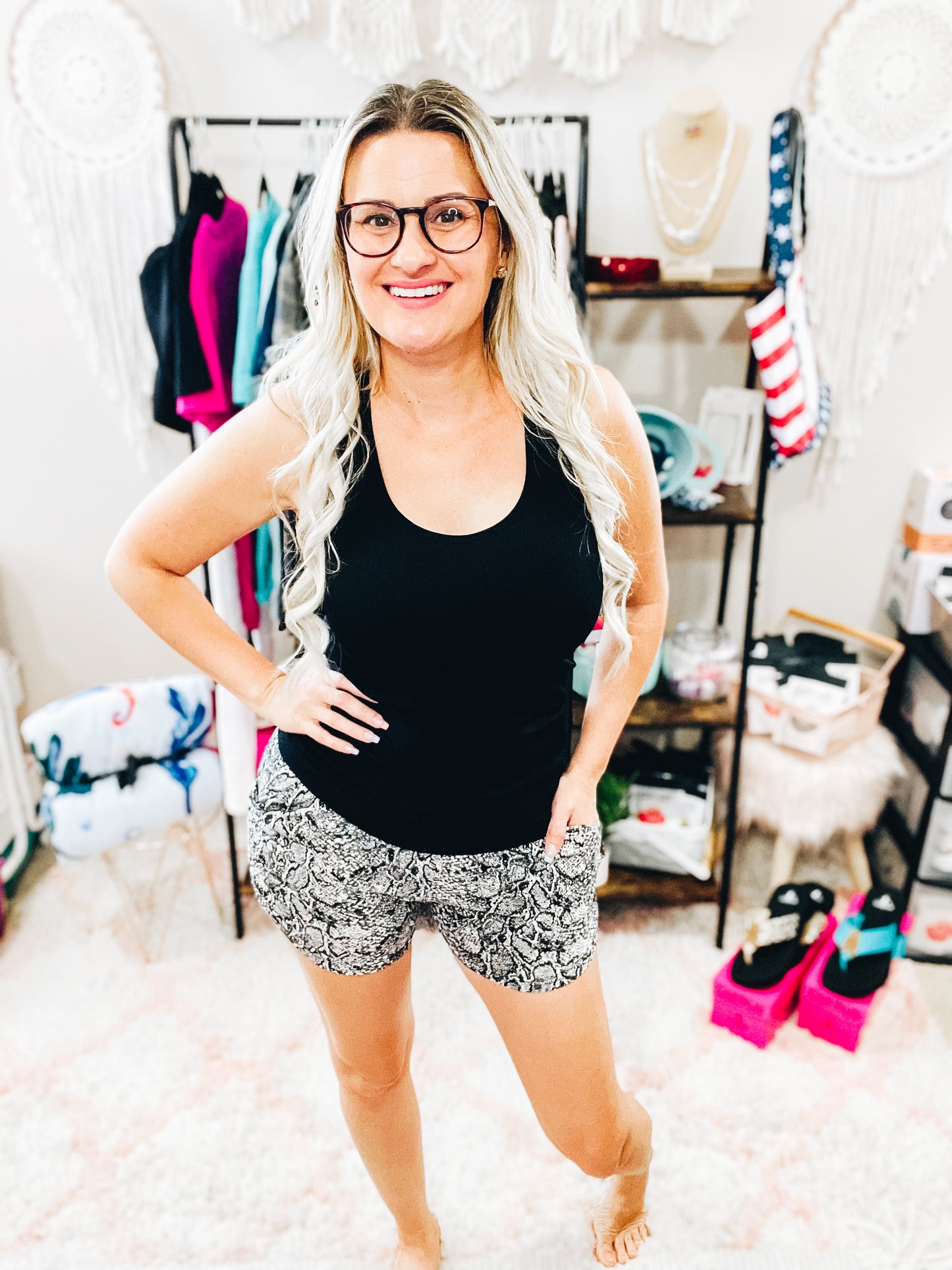 Lounge Shorts with Pockets