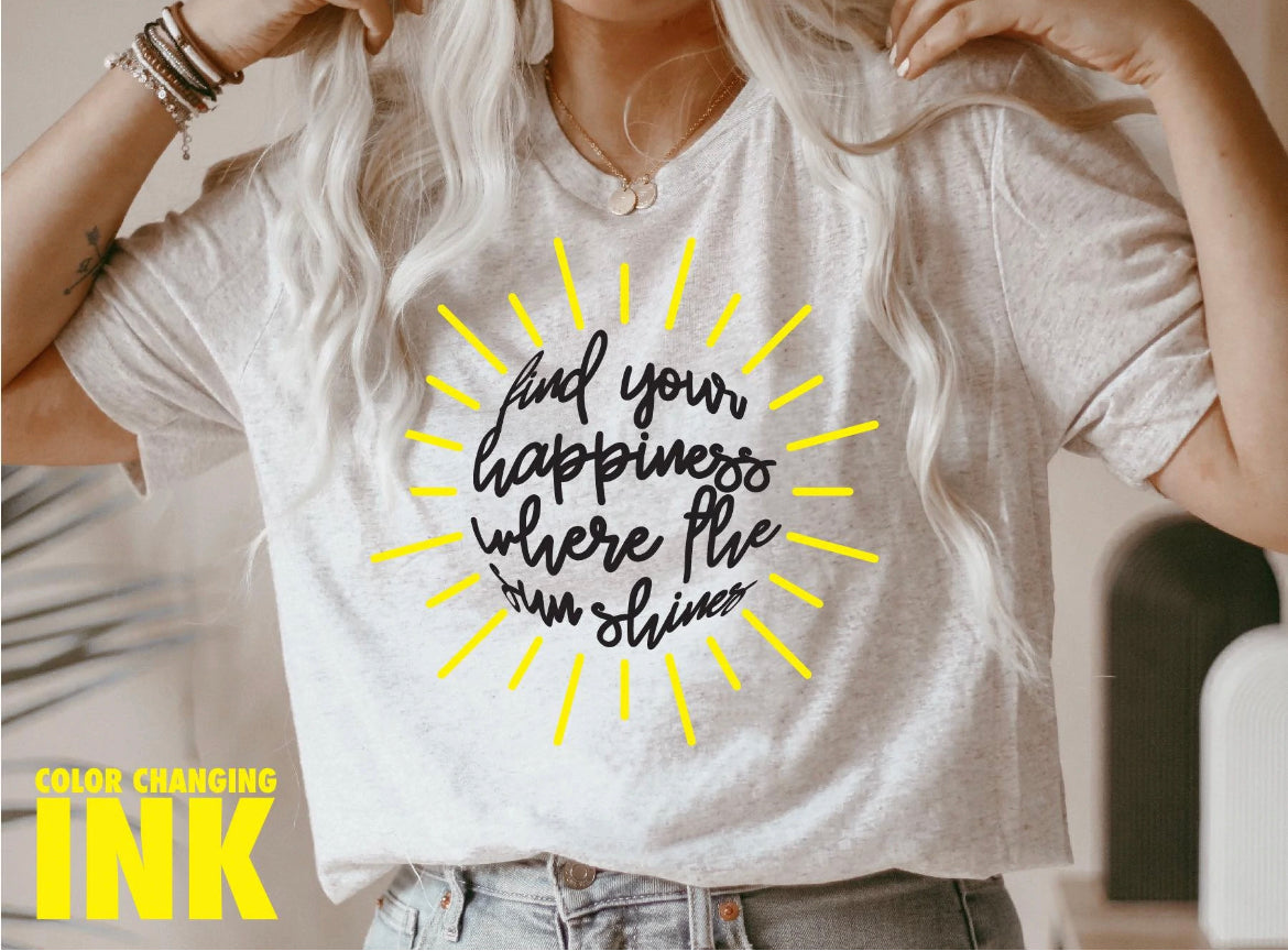Where The Sun Shines - Color Changing Tee