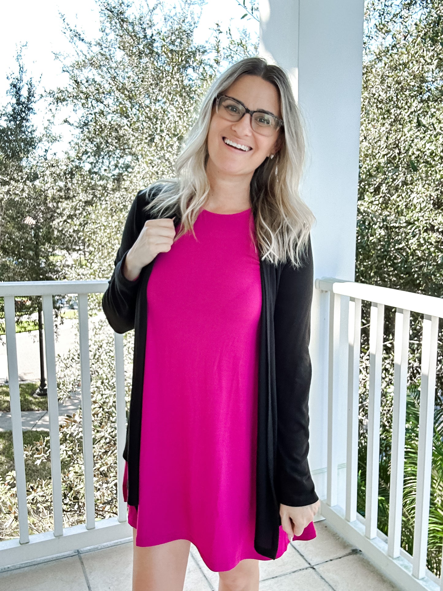 Long Sleeve Dress with Pockets