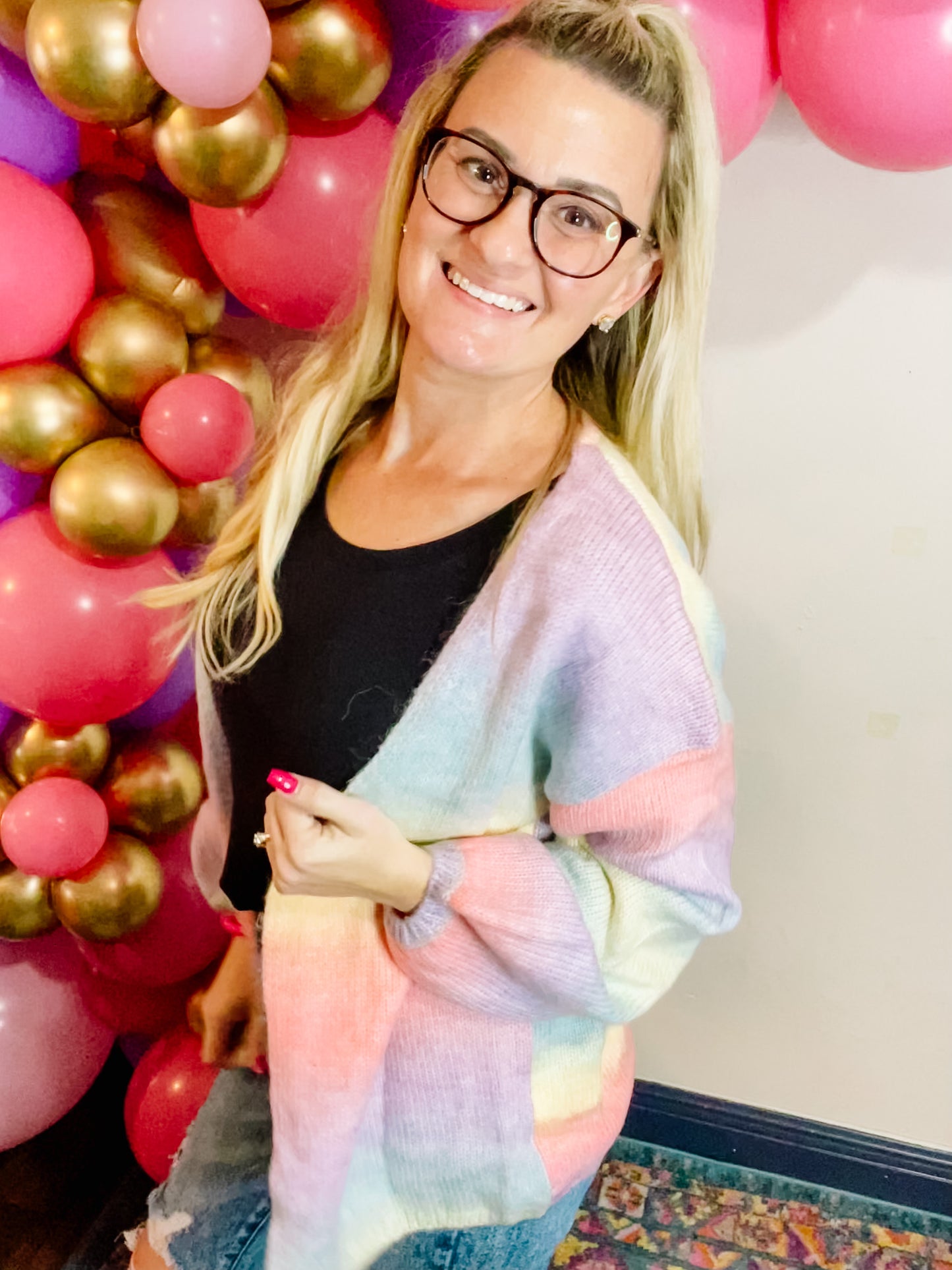 Pastel Ombre Cardigan