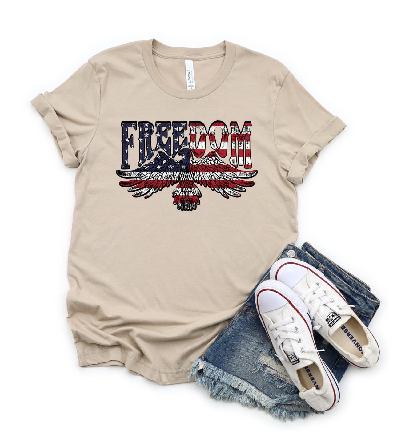 Freedom Flag/Eagle Tee