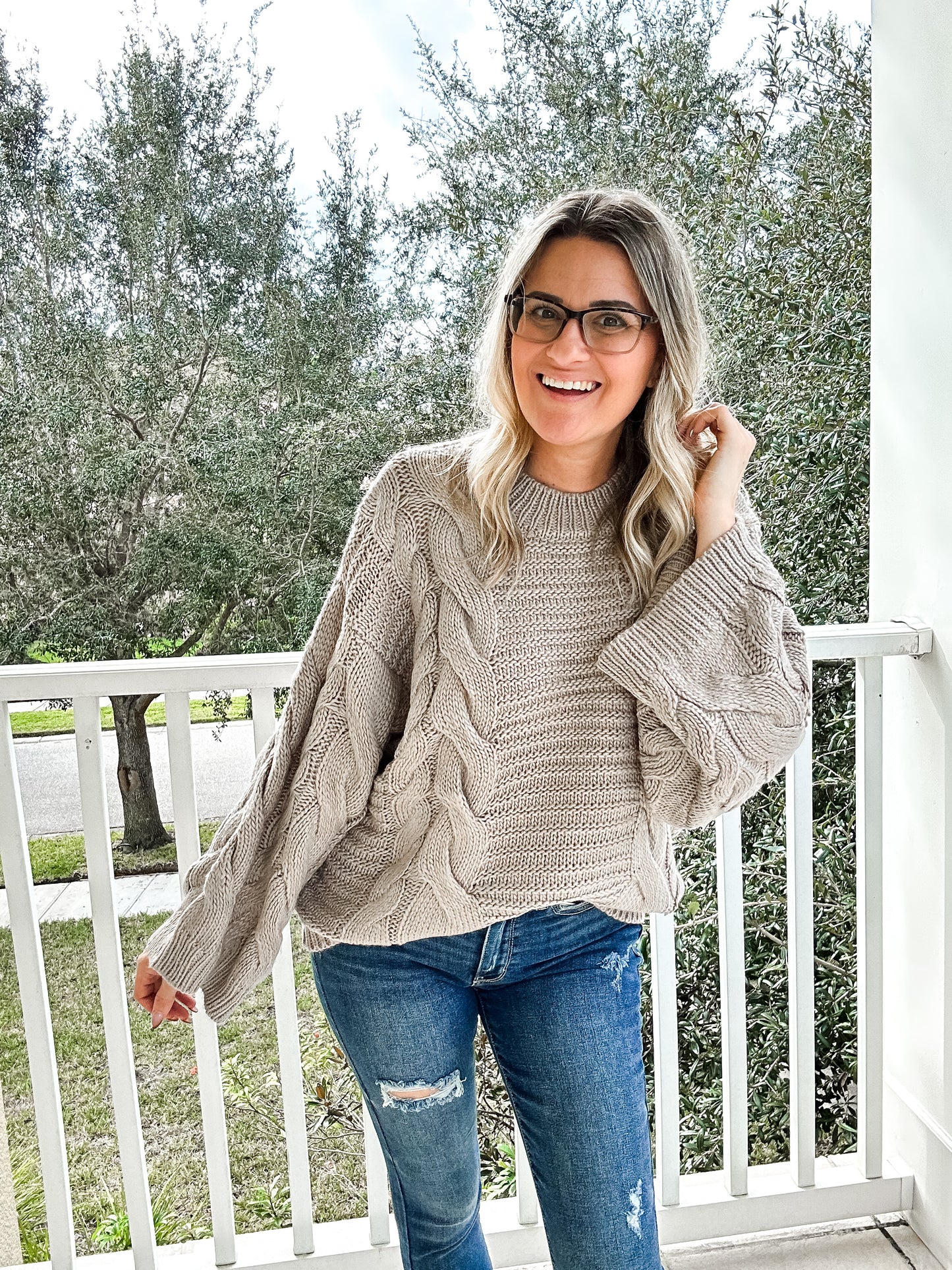 Cableknit Chunky Sweater