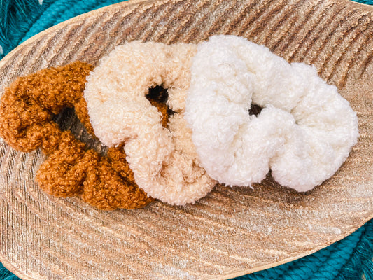 Neutral Scrunchie Set